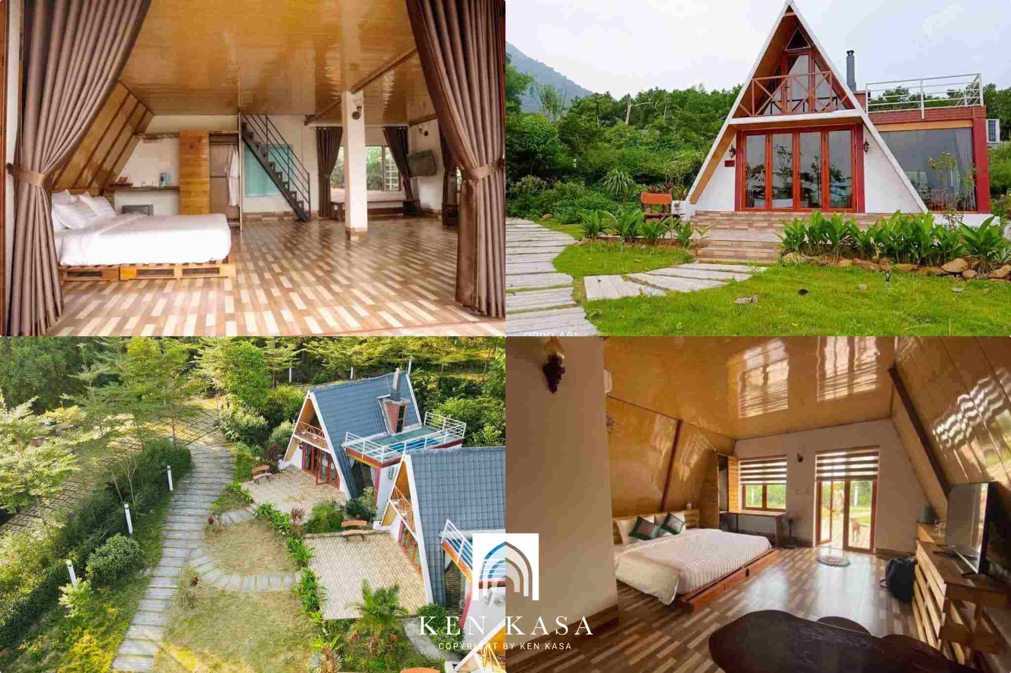 Mẫu nhà homestay 1 tầng Furano Retreat Hòa Bình 